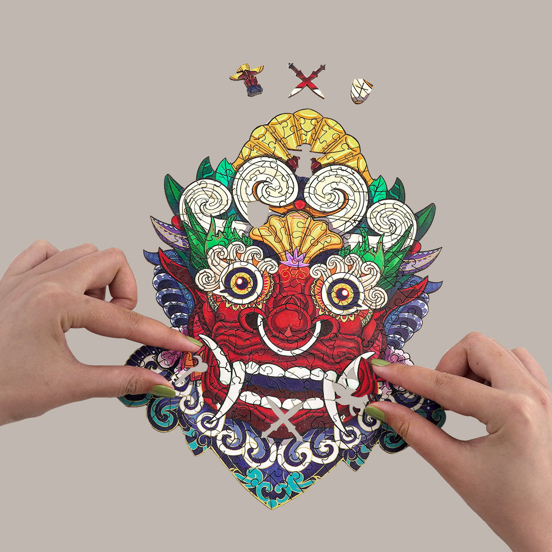 Ancient Mask Jigsaw Puzzle