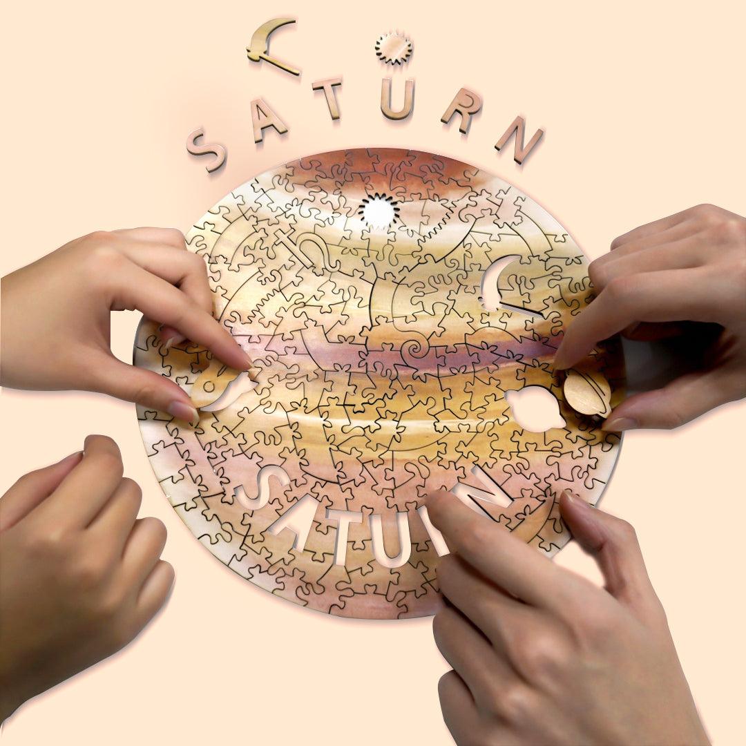 Saturn Wooden Jigsaw Puzzle