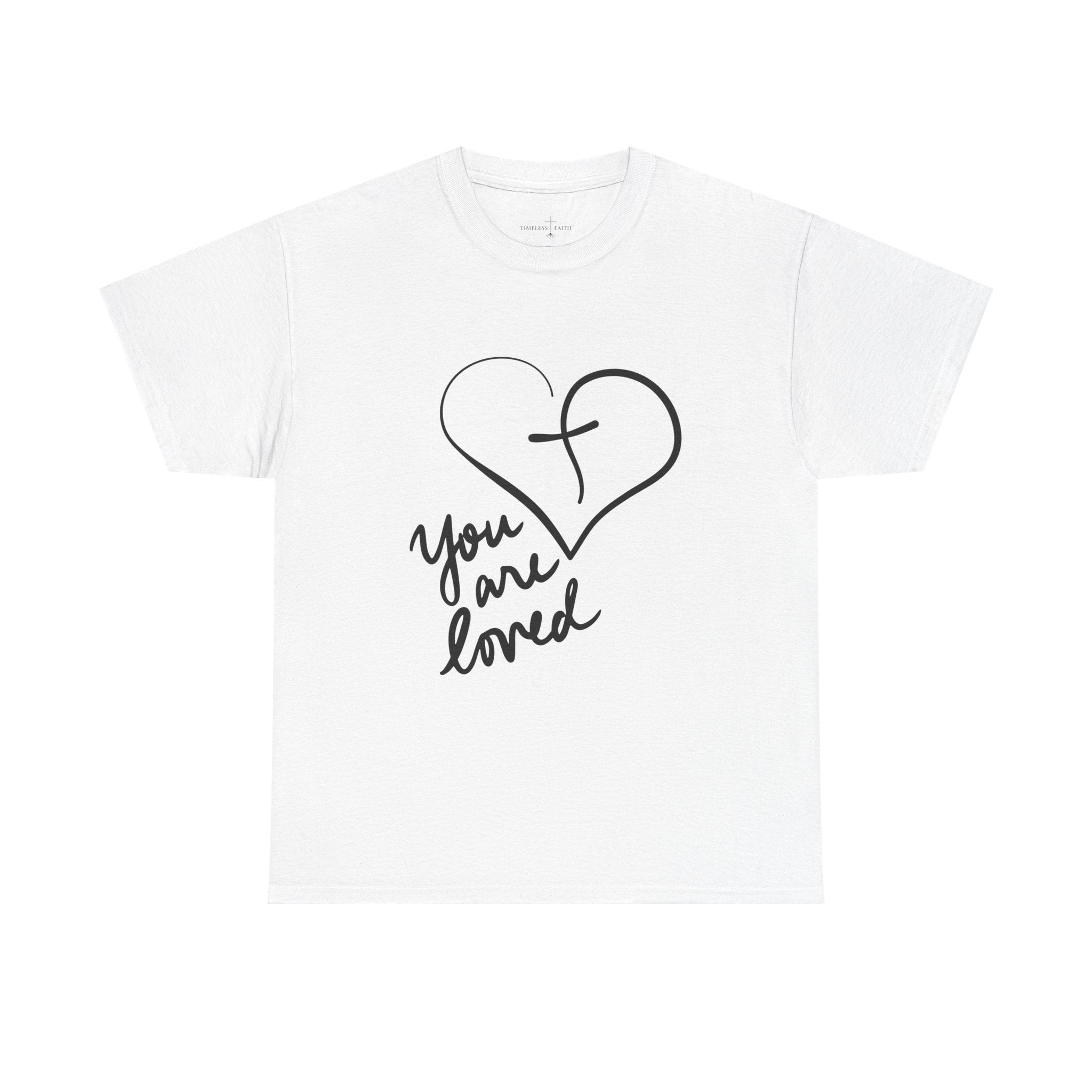 YOU ARE LOVED CALLIGRAPHY TEE