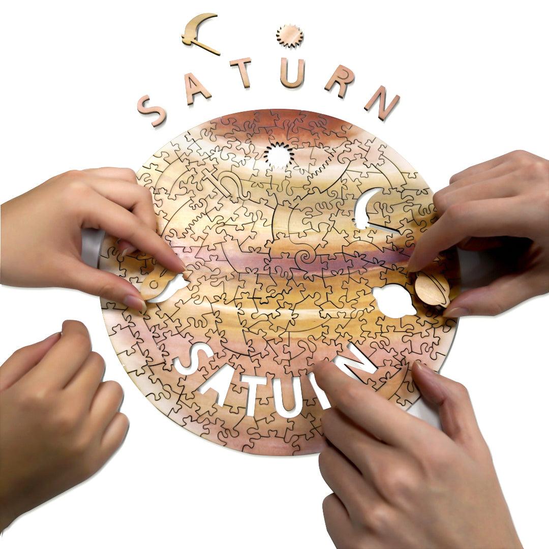 Saturn Wooden Jigsaw Puzzle