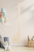 Personalized Wooden Elephant Growth Chart