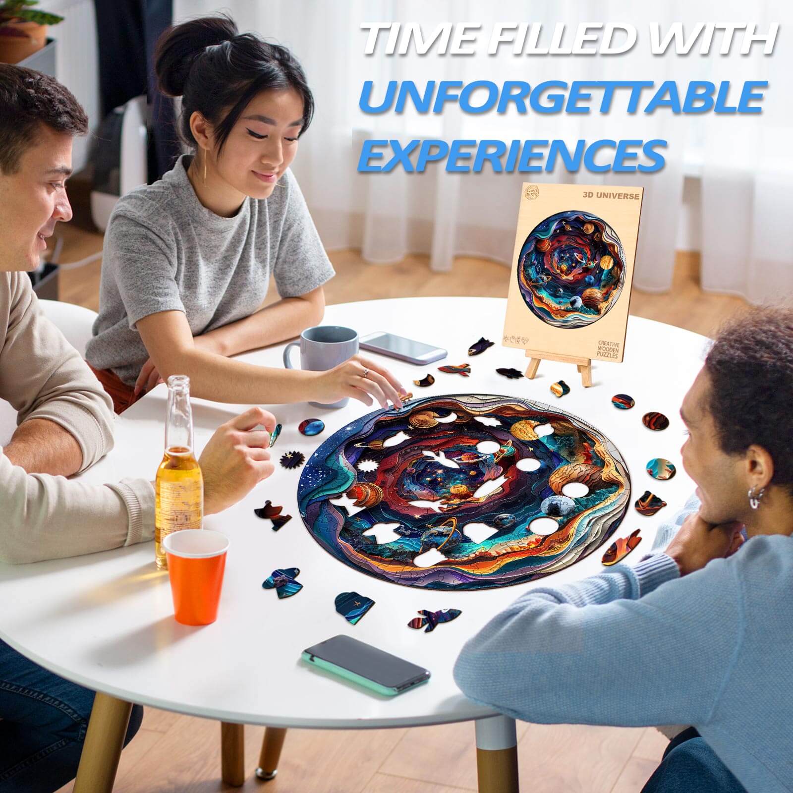 Universe Wooden Jigsaw Puzzle