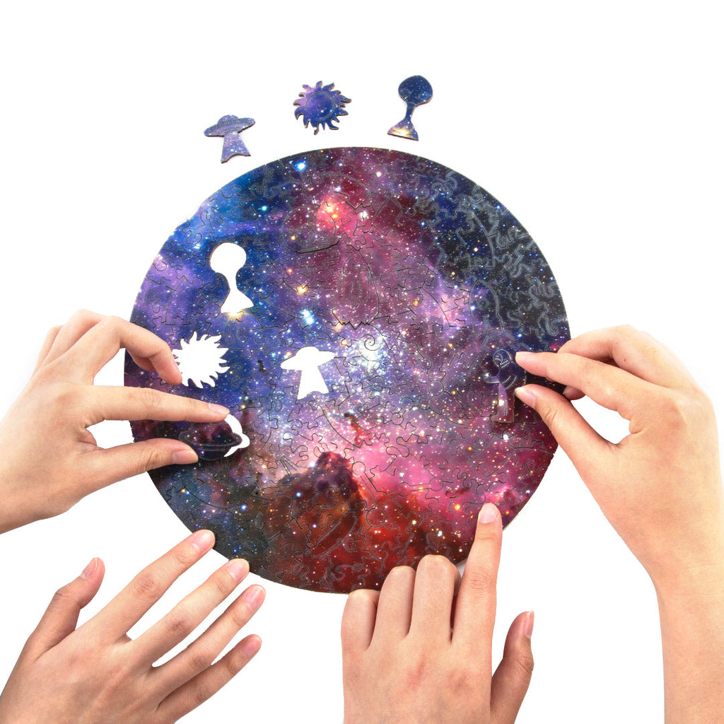 Fascinating Nebula Wooden Jigsaw Puzzle
