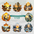 Best-Selling Leaf Collection 8-Pack