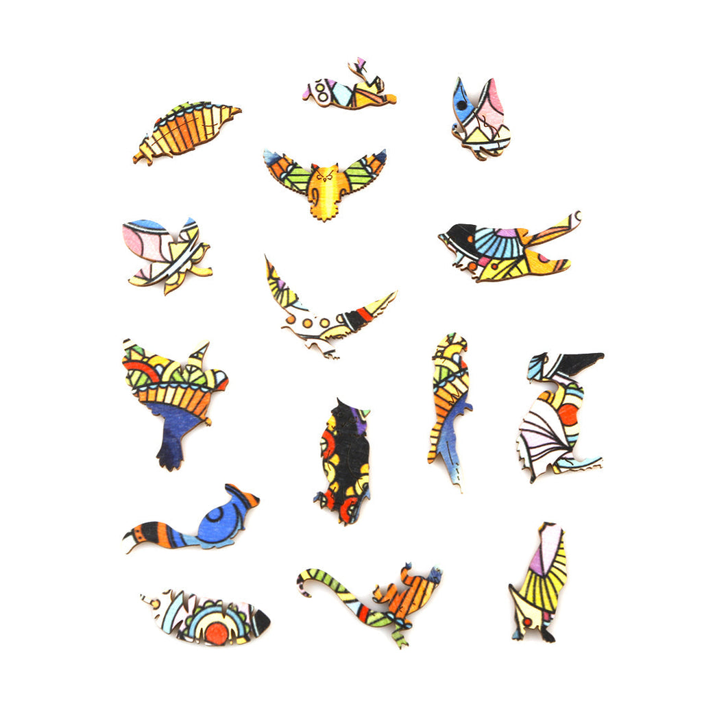 Lovely Owl Wooden Jigsaw Puzzle