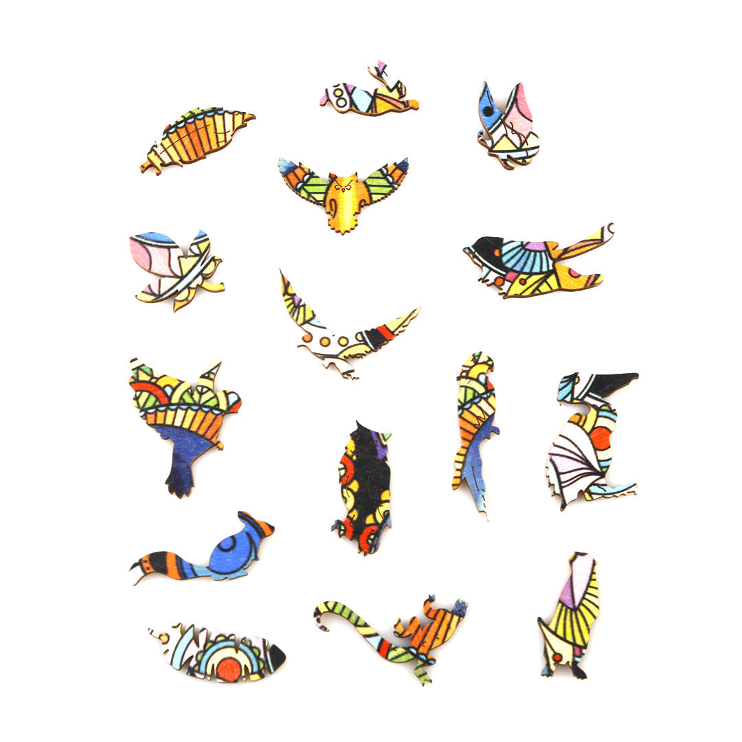 Lovely Owl Wooden Jigsaw Puzzle