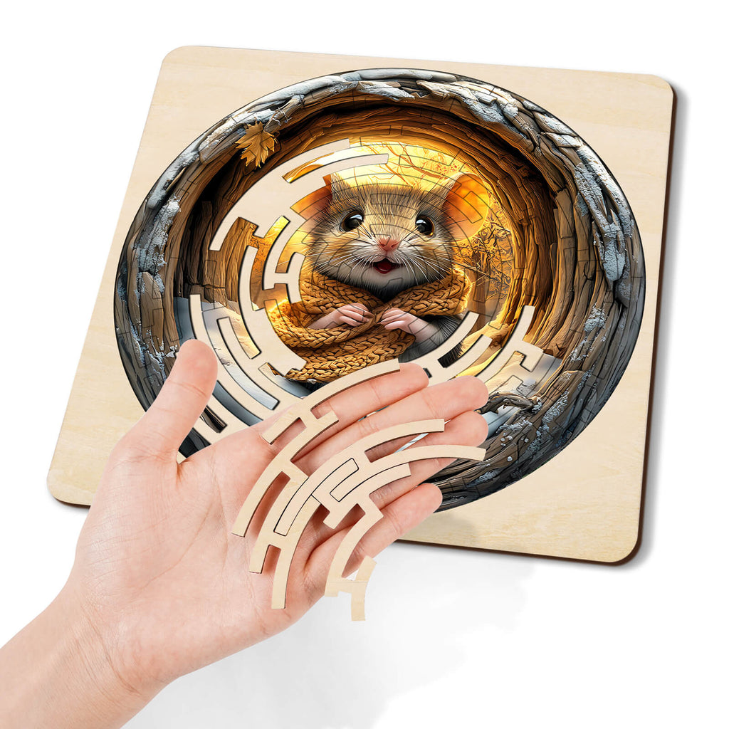 Maze Puzzles—Cute Mouse