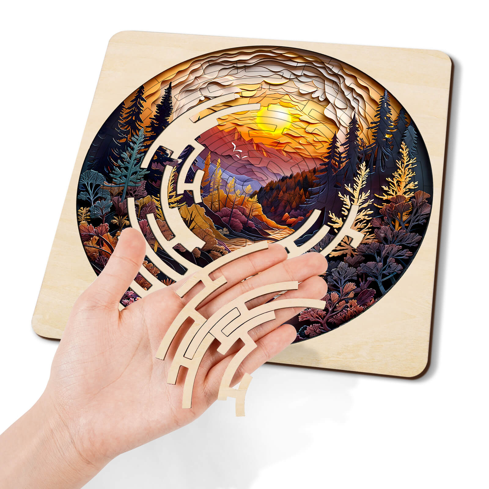 Maze Puzzles—Autumn Forest