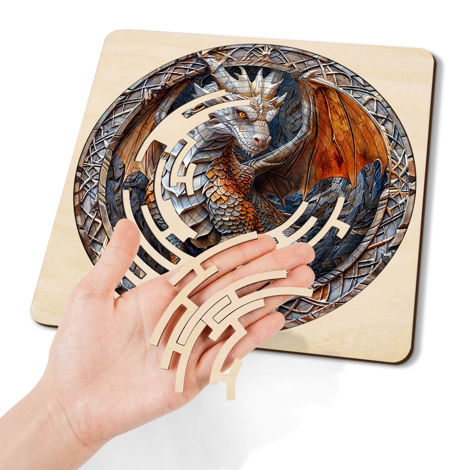 Maze Puzzles—Mighty Dragon