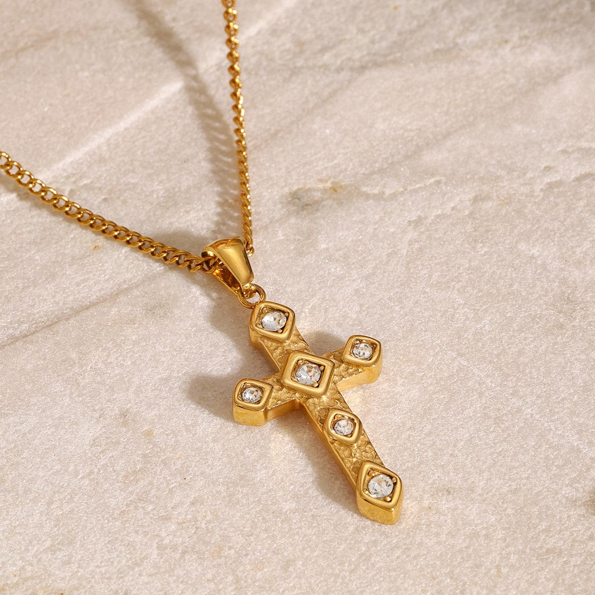 FAITH IN LIGHT ZIRCON NECKLACE