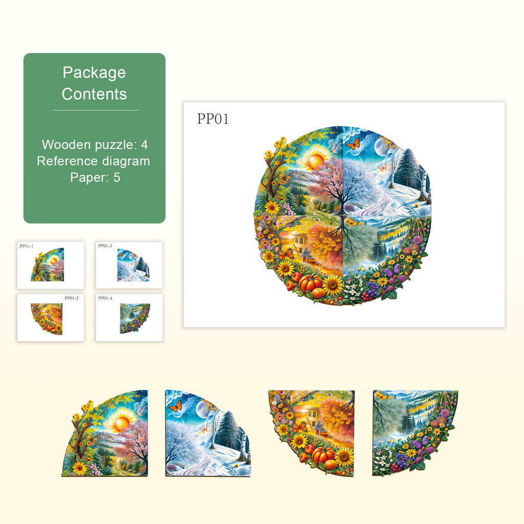 Party Puzzle-Four Seasons