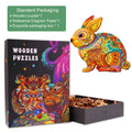 Lucky Rabbit Wooden Jigsaw Puzzle