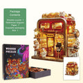Kitten Bakery Wooden Jigsaw Puzzle