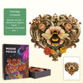 William Morris Bee Wooden Jigsaw Puzzle