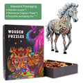 Free Zebra 2 Wooden Jigsaw Puzzle