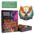 Mysterious Phoenix Wooden Jigsaw Puzzle