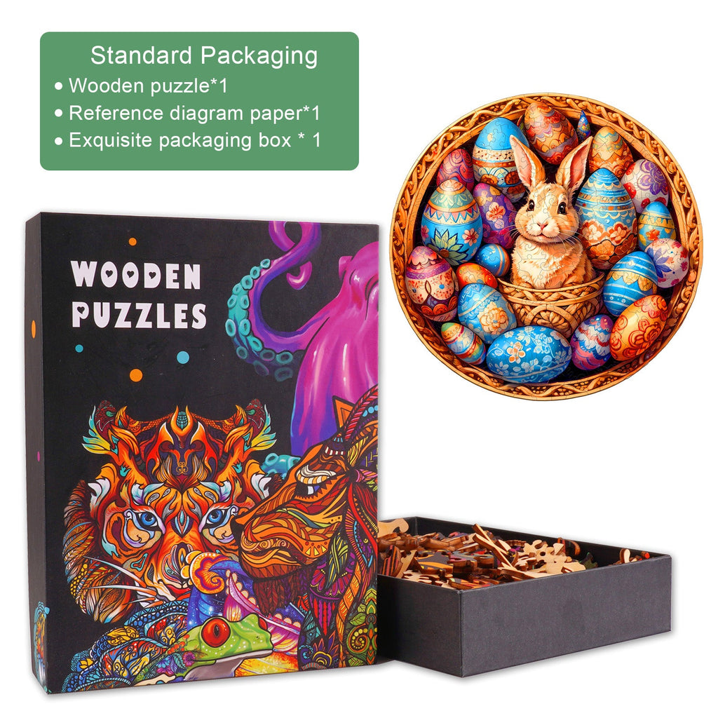 Easter Egg Wooden Jigsaw Puzzle