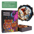 3D Napoleon Wooden Jigsaw Puzzle in box with intricate artwork, reference diagram, and pieces for engaging mind games.