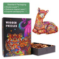 llama Wooden Jigsaw Puzzle