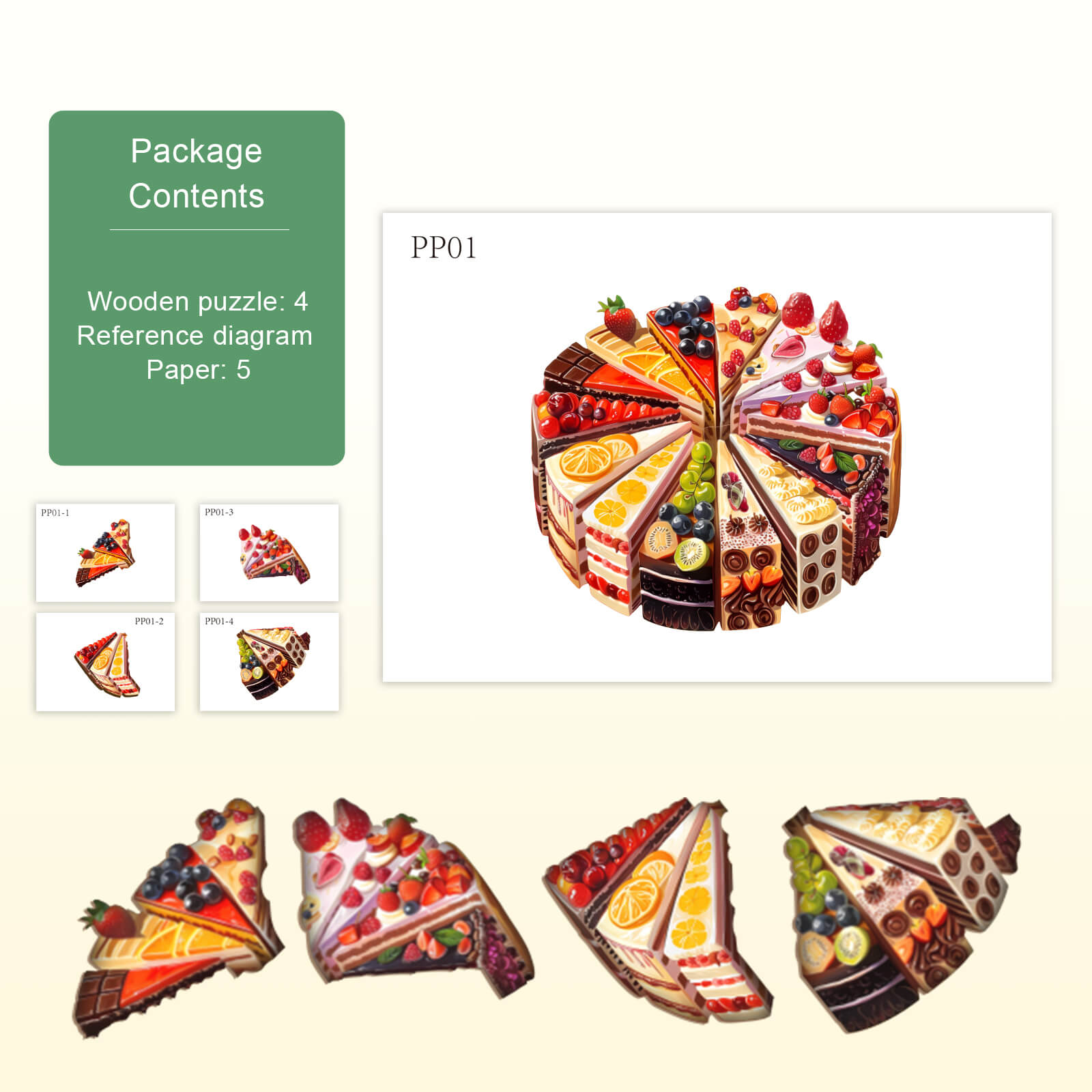 Party Puzzle-Delicious Cake