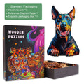 Doberman Pinscher Wooden Jigsaw Puzzle