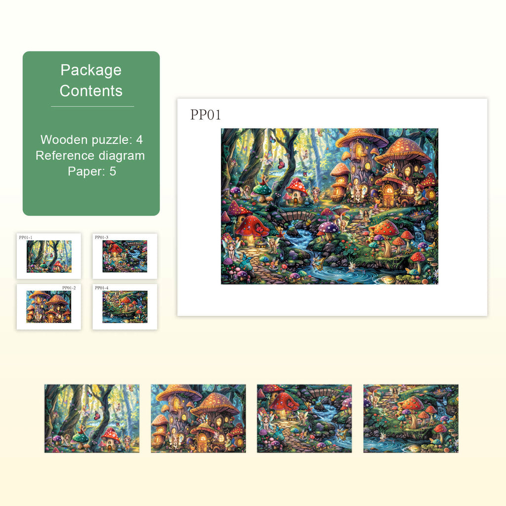 Party Puzzle-Fairy Village