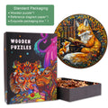 Mother Fox Storytime-3 wooden jigsaw puzzle with vibrant artwork and exquisite packaging, designed for mind games and focus.