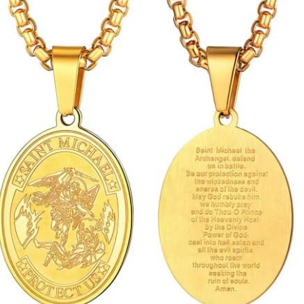 ST. MICHAEL PROTECTION NECKLACE