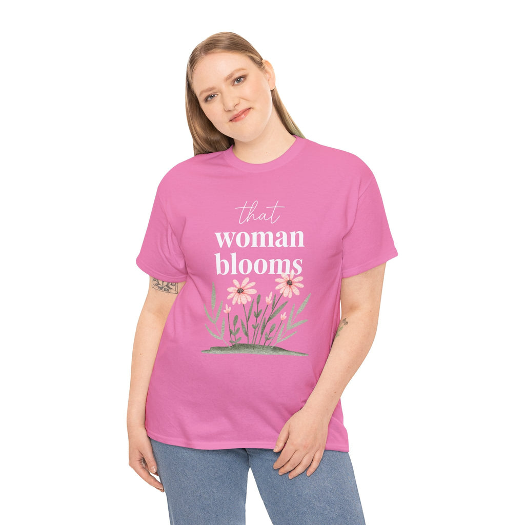 WOMAN BLOOMS TEE