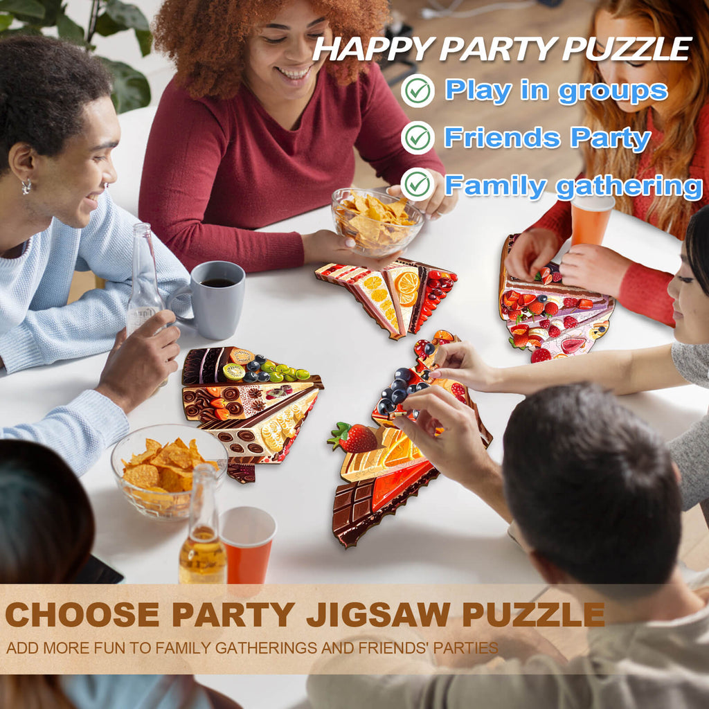 Party Puzzle-Delicious Cake
