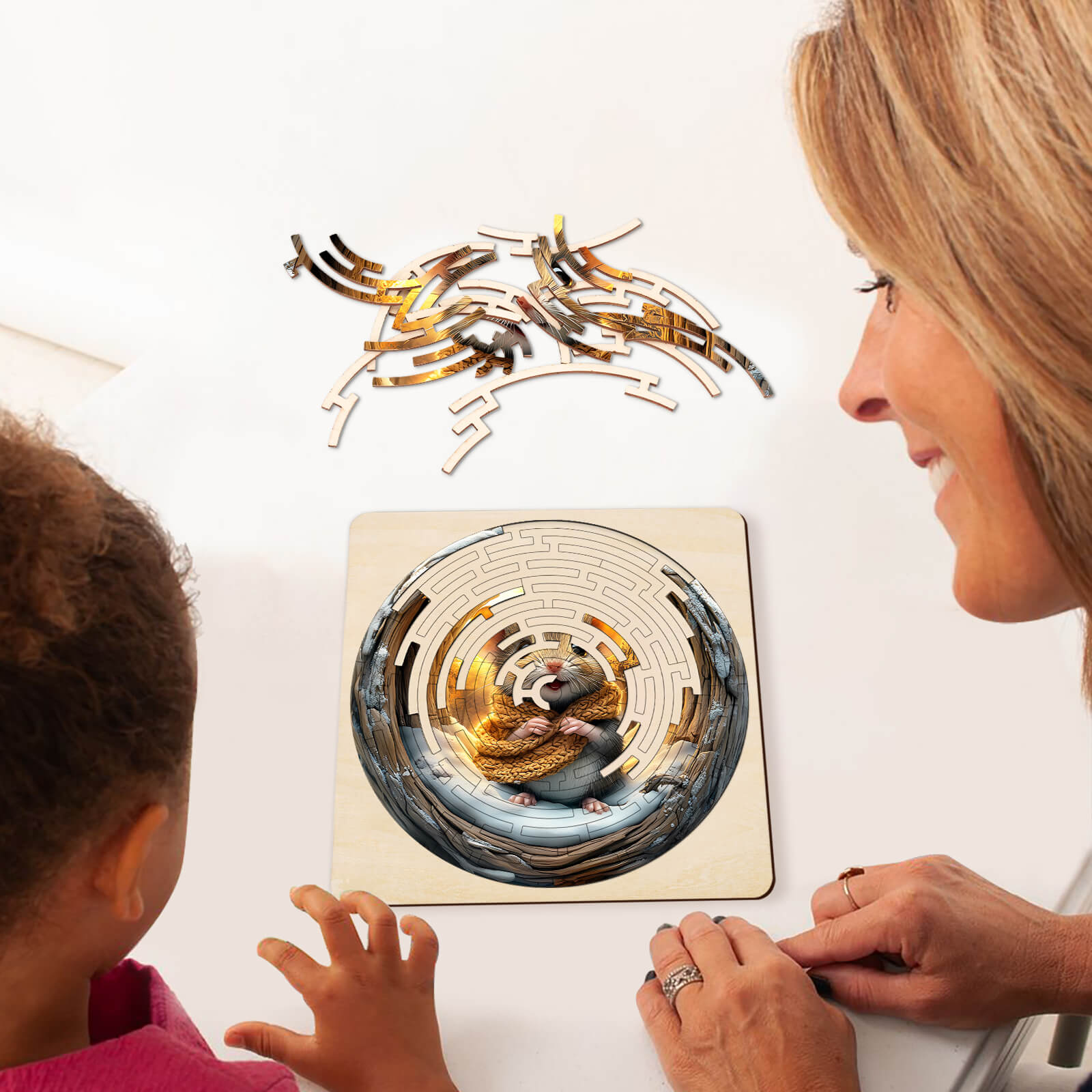 Maze Puzzles—Cute Mouse