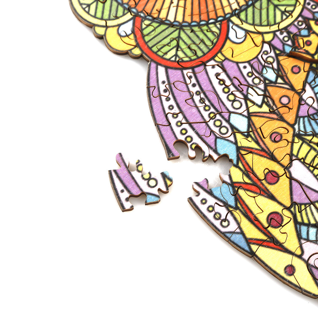 Lovely Owl Wooden Jigsaw Puzzle