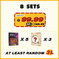 8 Random Wooden Puzzles Bundle in One Package SPECIAL