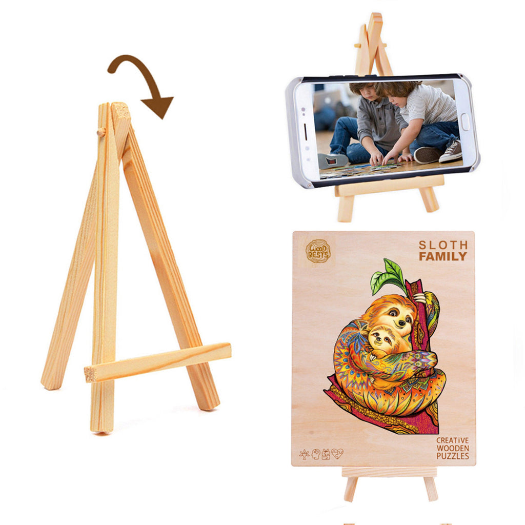 Sloth Family Wooden Jigsaw Puzzle
