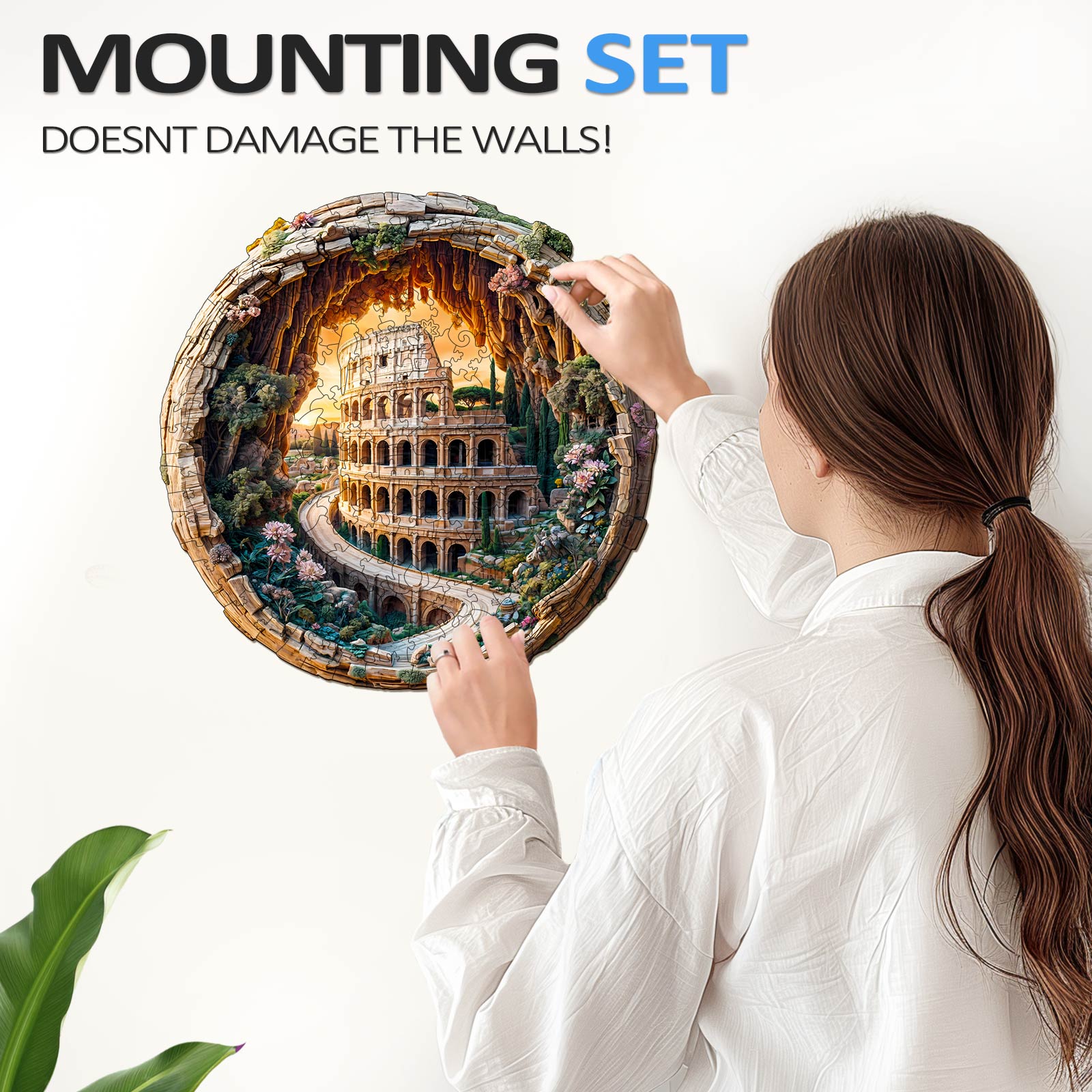 3D Colosseum Wooden Jigsaw Puzzle