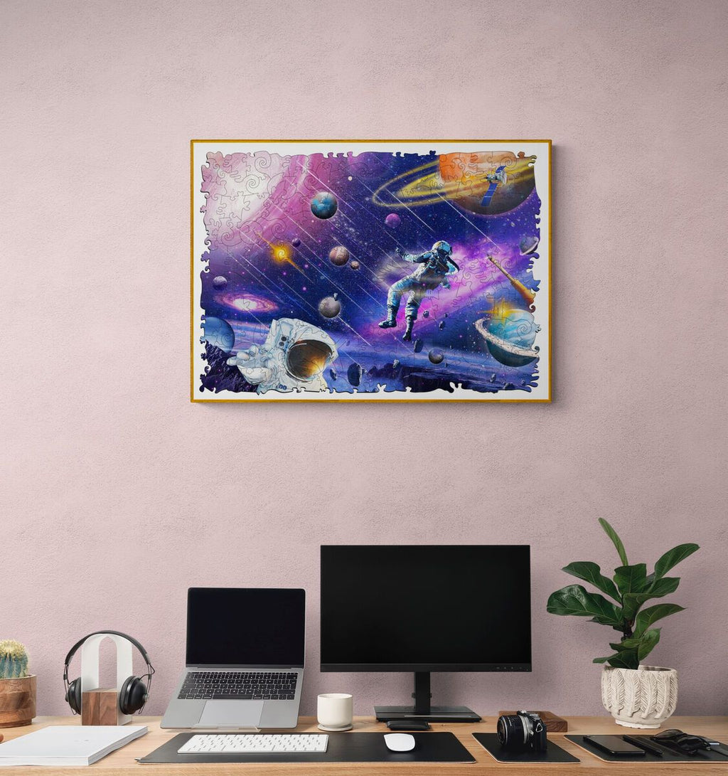 Space Exploration Wooden Jigsaw Puzzle