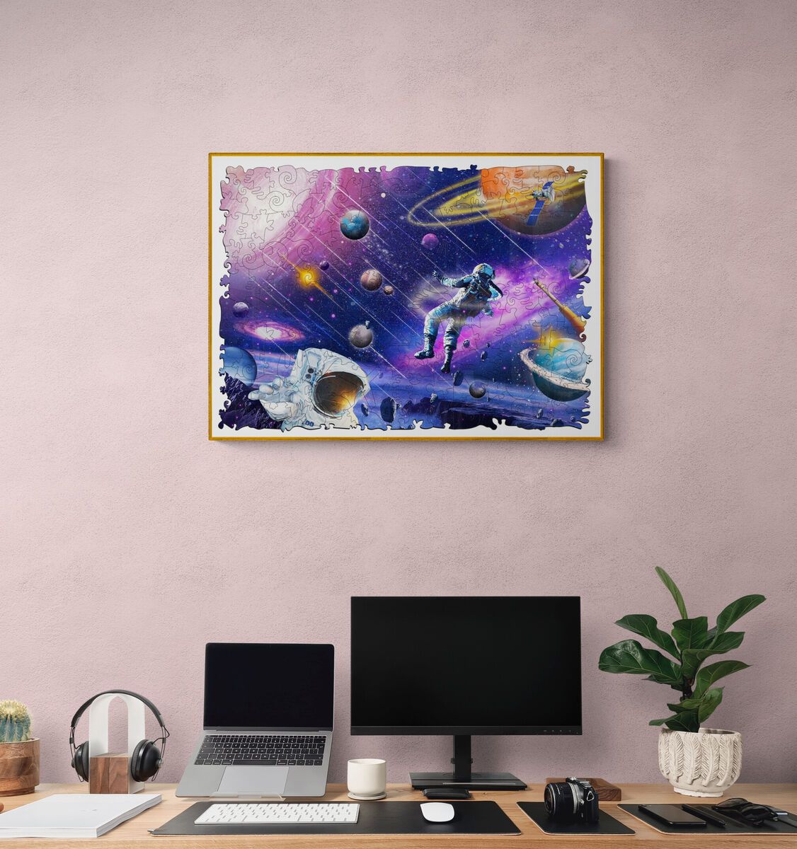 Space Exploration Wooden Jigsaw Puzzle