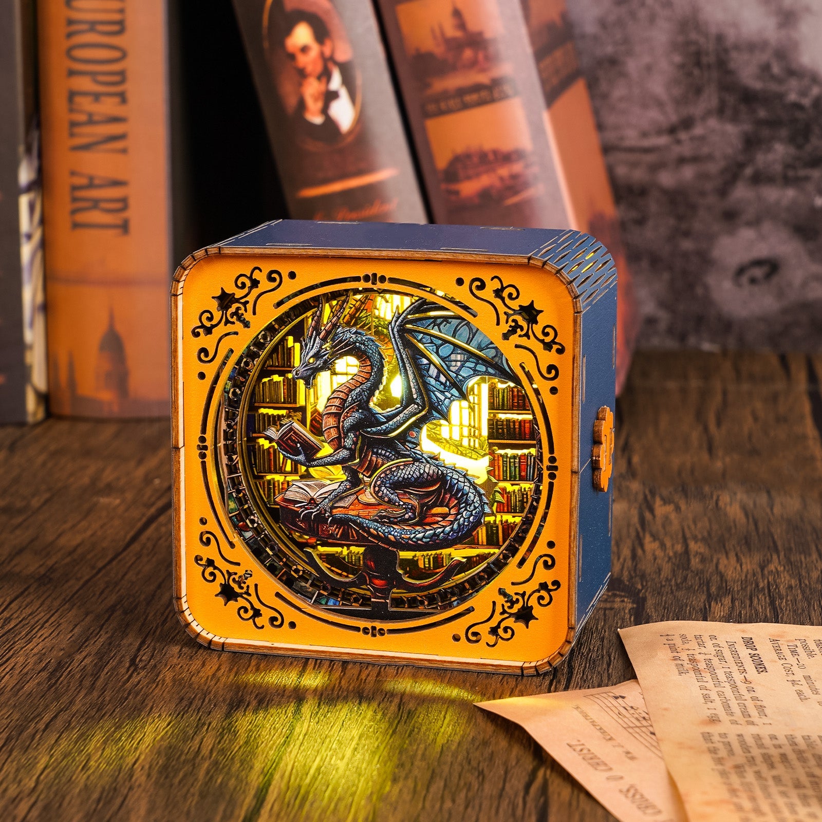 Random Different Styles of 3D Puzzle Night Light