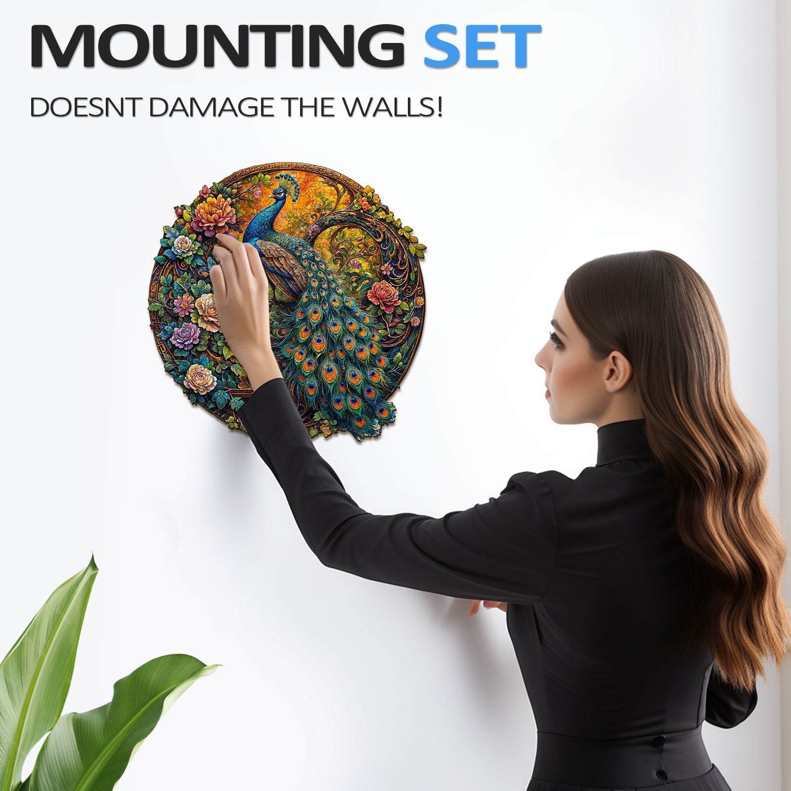 Peacock-2 Wooden Jigsaw Puzzle