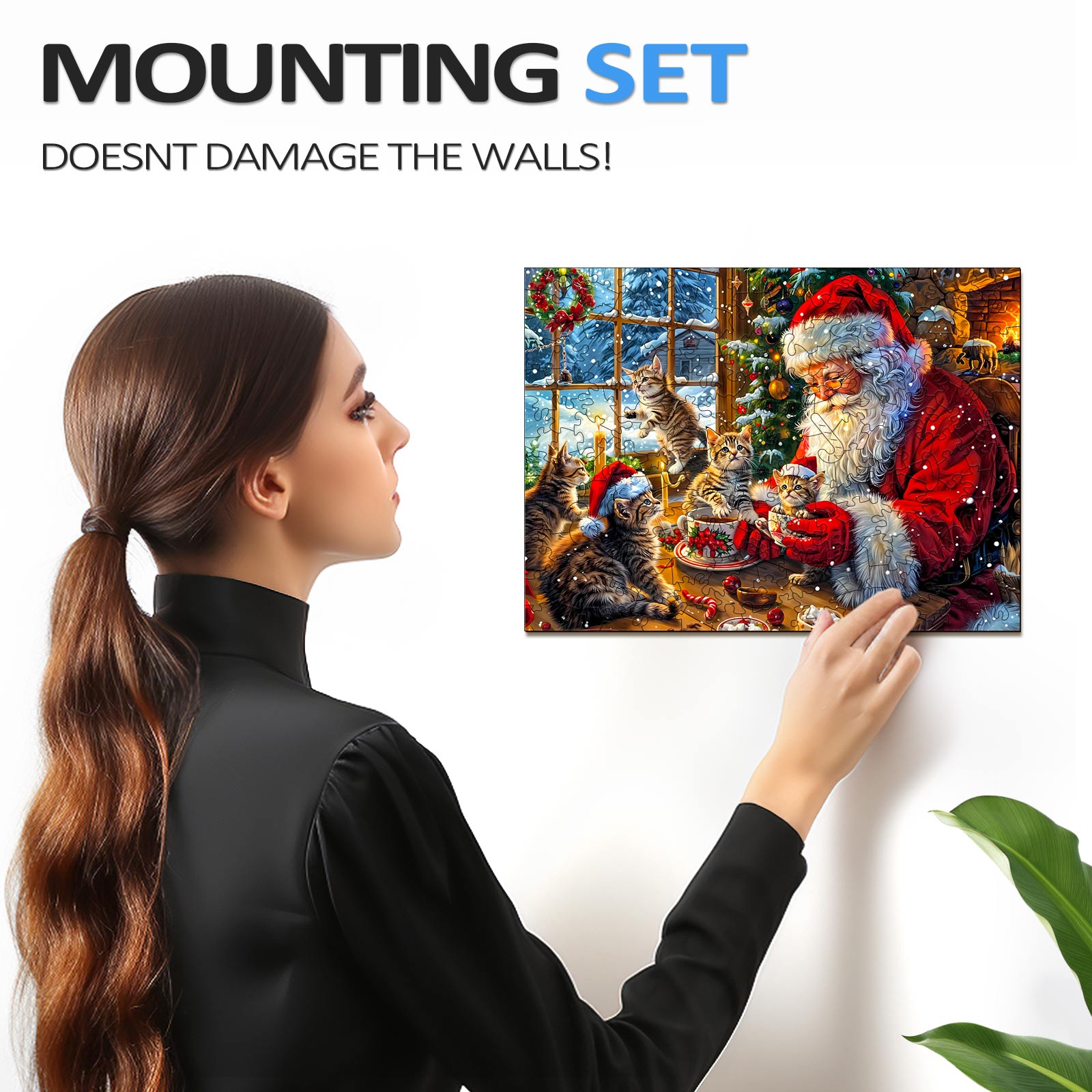 Warm Christmas-2 Wooden Jigsaw Puzzle