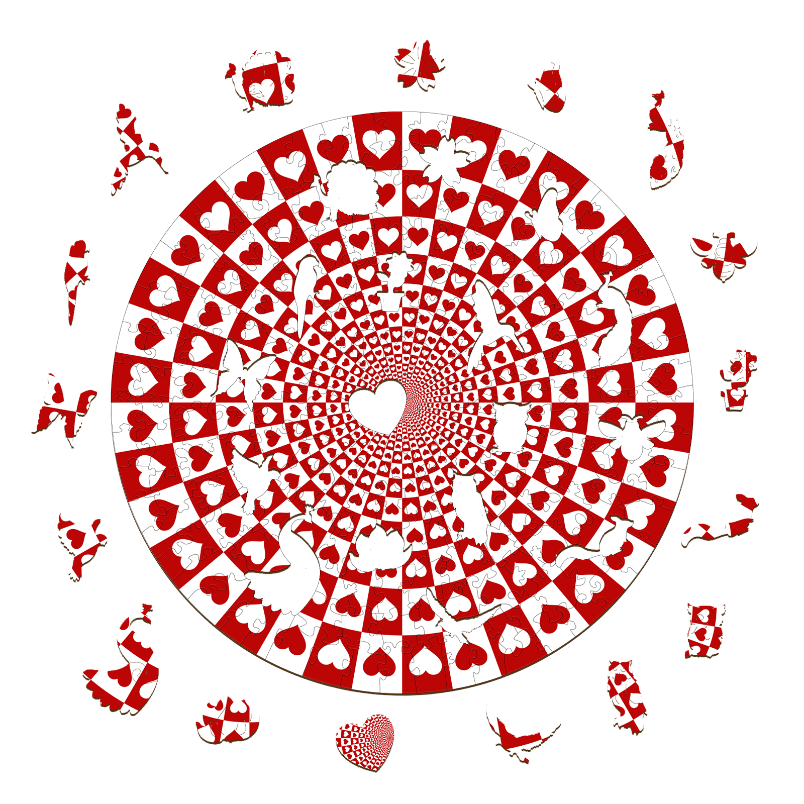 Love-1 Wooden Jigsaw Puzzle