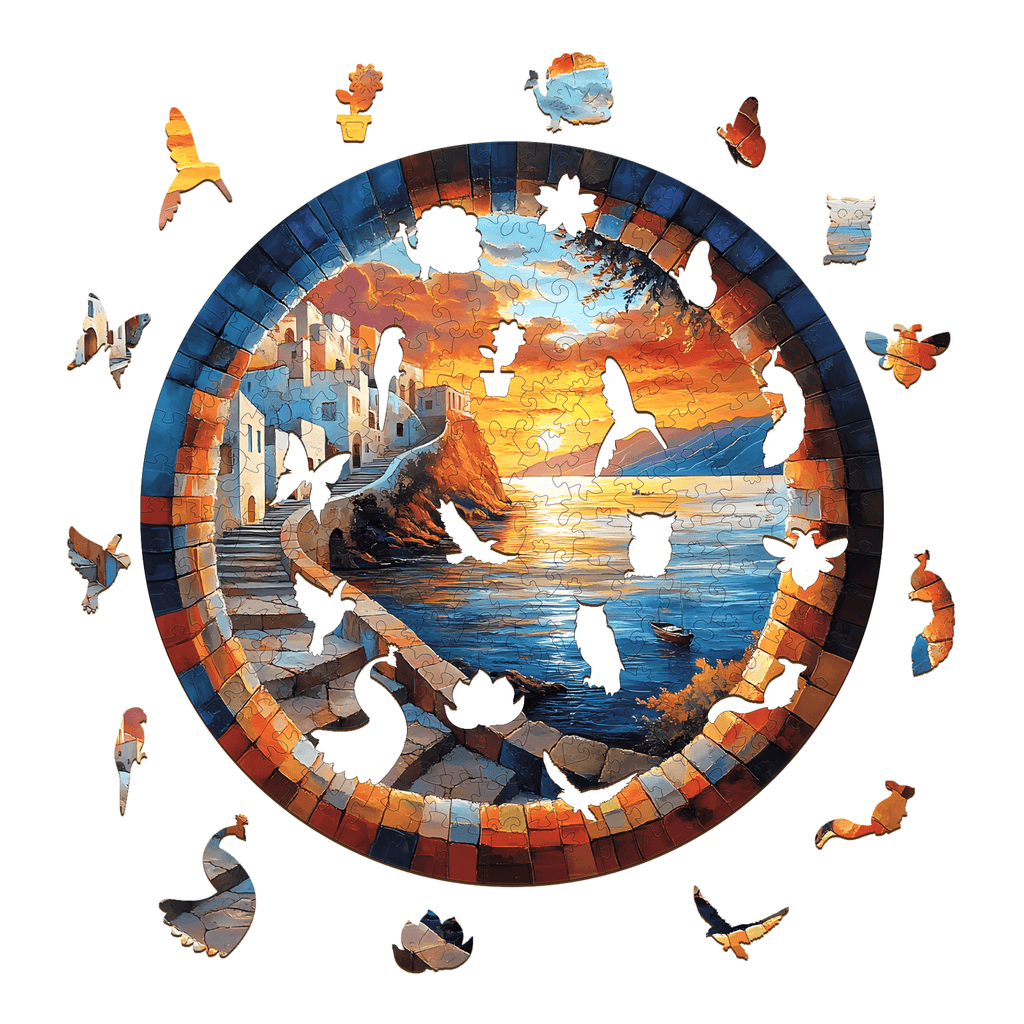Capri Wooden Jigsaw Puzzle