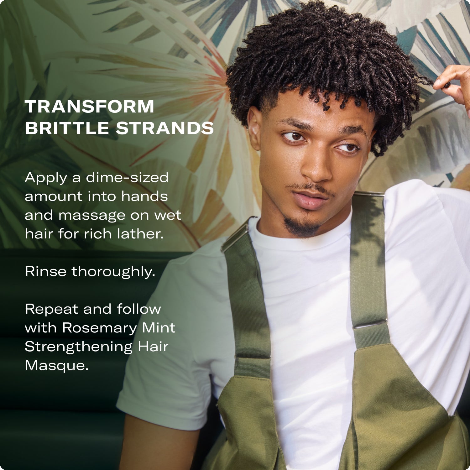 Mielle Rosemary Mint Strengthening Shampoo
