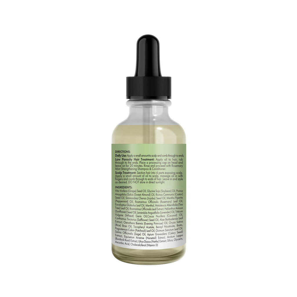 MIELLE Rosemary Mint Light Scalp & Hair Strengthening Oil