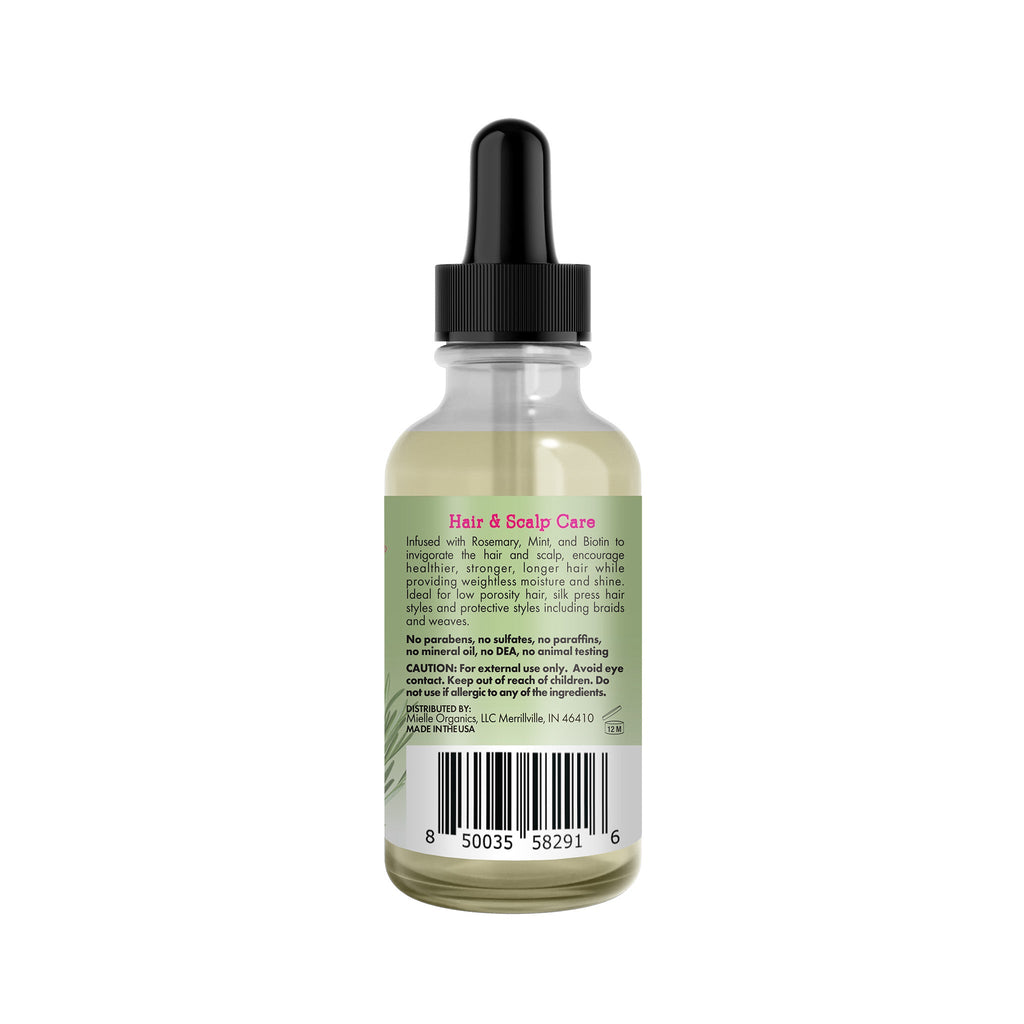 MIELLE Rosemary Mint Light Scalp & Hair Strengthening Oil