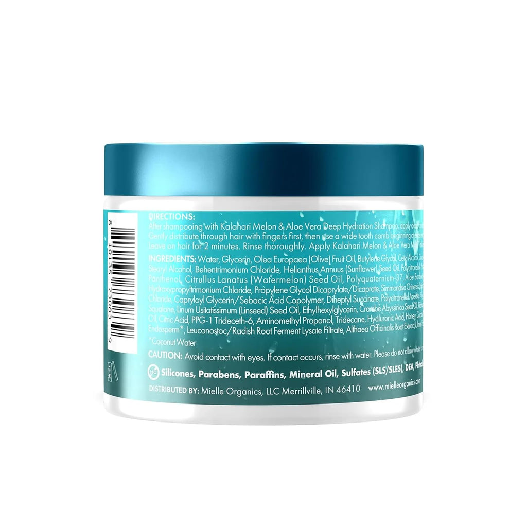 MIELLE Kalahari Melon & Aloe Vera Deep Hydration 2-Minute Deep Conditioner