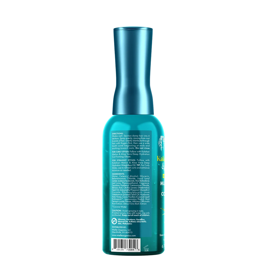 MIELLE Kalahari Melon & Aloe Vera Deep Hydration Multi-Tasking Leave-In Conditioner