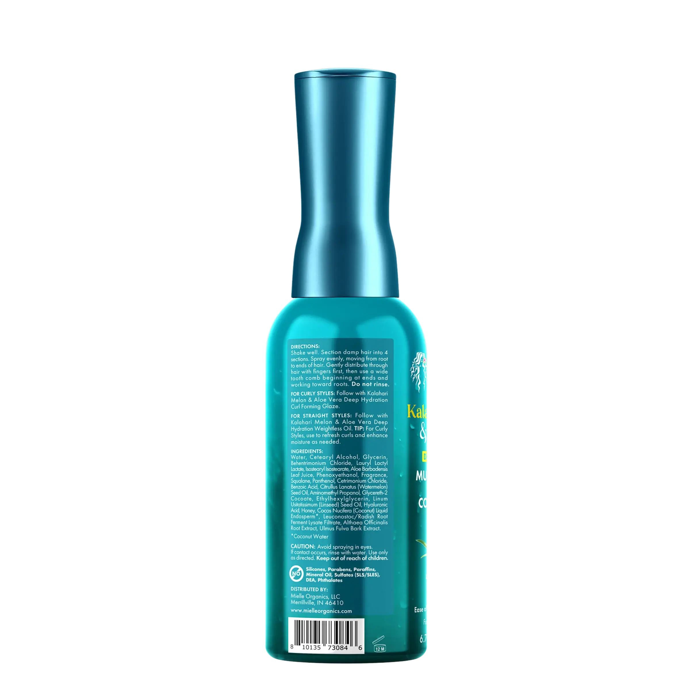 MIELLE Kalahari Melon & Aloe Vera Deep Hydration Multi-Tasking Leave-In Conditioner