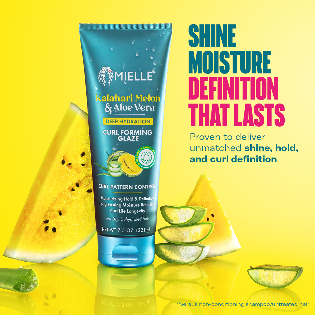 MIELLE Kalahari Melon & Aloe Vera Deep Hydration Curl Forming Glaze