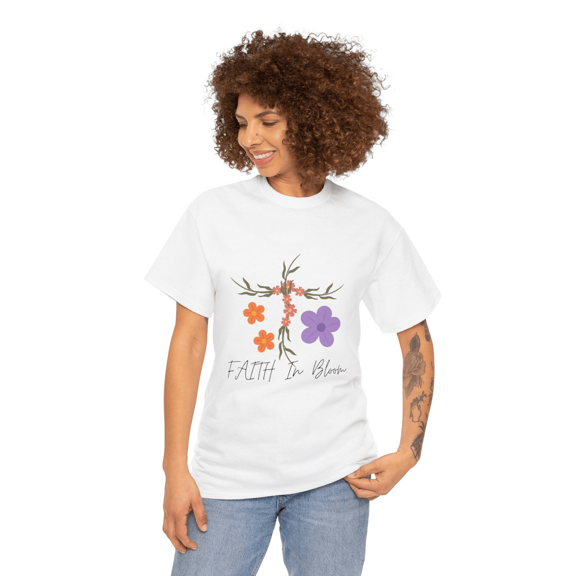 FAITH IN BLOOM TEE